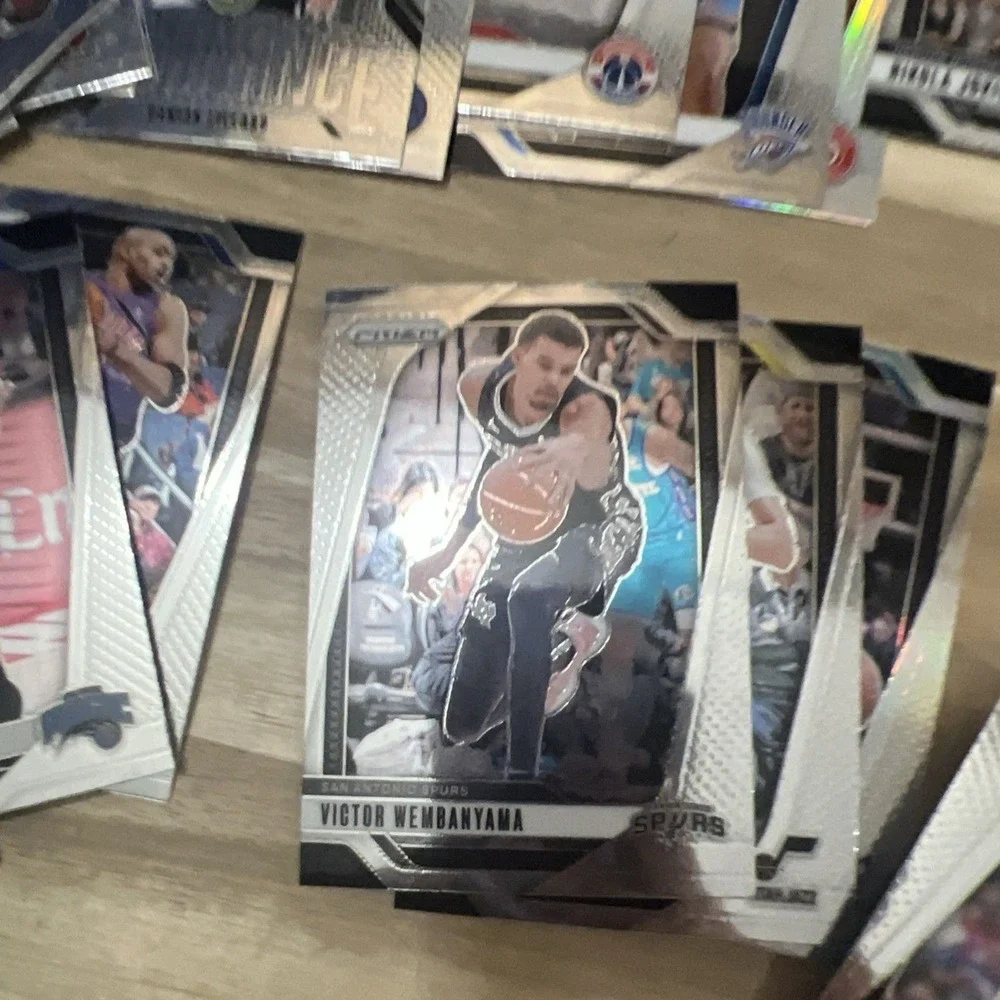 NBA Monopoly Player Cards ( 41 cards ) Prizm 2024-2025 without inserts
